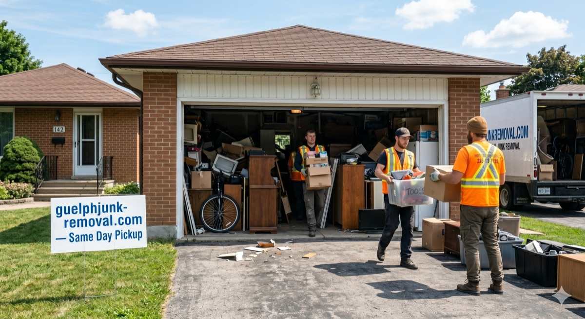 Junk removal service in Guelph — 1