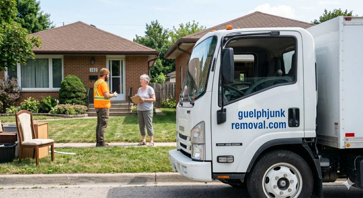 Junk removal service in Guelph — 2