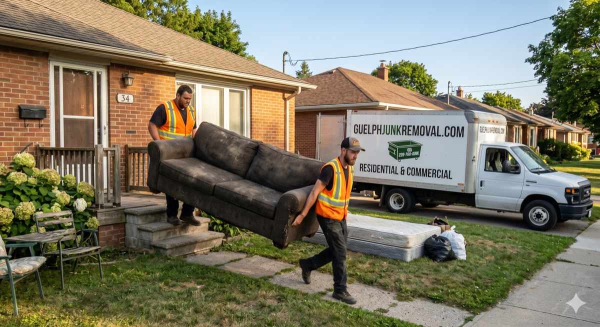 Junk removal service in Guelph — 3